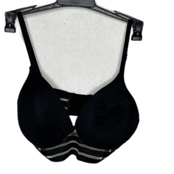 Vince Camuto Coast Lines Mesh Elastic Molded Bikini Swim Top, Women Black, Small - Picture 1 of 7